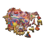 TREFL Wood Craft Origin puzzle Kouzelný svět 501 dílků 145117