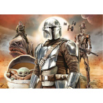 RAVENSBURGER Puzzle Star Wars: Mandalorian 4x100 dílků 145244