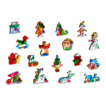 WOODEN CITY Dřevěné puzzle Vánoční sněžítka 2v1, 1010 dílků EKO 145351