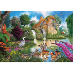 GIBSONS Puzzle Flora & Fauna 4x500 dílků 145464