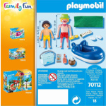 PLAYMOBIL® Family Fun 70112 Dovolenkář s plovacím kruhem 145742