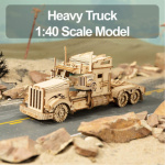 ROBOTIME Rokr 3D dřevěné puzzle Heavy Truck 286 dílků 145776