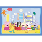 RAVENSBURGER Puzzle Prasátko Peppa: Pepino dobrodružství 2x12 dílků 145990