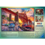 RAVENSBURGER Puzzle Forth Bridge při západu slunce, Skotsko 1000 dílků 146034