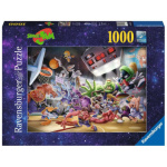 RAVENSBURGER Puzzle Space Jam: Závěrečná smeč 1000 dílků 146052