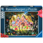 RAVENSBURGER Puzzle Jeníček a Mařenka (Perníková chaloupka) 1000 dílků 146352