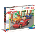 CLEMENTONI Puzzle Mickey na výletě MAXI 24 dílků 146646