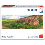 DINO Panoramatické puzzle Červená rokle 1000 dílků 147271