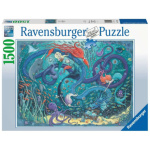 RAVENSBURGER Puzzle Mořské panny 1500 dílků 147591