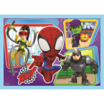 TREFL Puzzle Spidey a jeho úžasní přátelé 4v1 (12,15,20,24 dílků) 147797