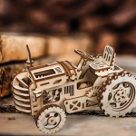 ROBOTIME Rokr 3D dřevěné puzzle Traktor 135 dílků 147996