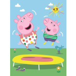 TREFL Puzzle Prasátko Peppa: Na trampolíně 20 dílků 148010