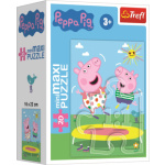 TREFL Puzzle Prasátko Peppa: Na trampolíně 20 dílků 148010