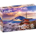 ENJOY Puzzle Hora Fudži na jaře, Japonsko 1000 dílků 148547