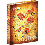 ENJOY Puzzle Červené vlčí máky 1000 dílků 148688