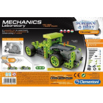 CLEMENTONI Science&Play Mechanická laboratoř Hot Rod a Race Truck 2v1 149132