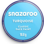 SNAZAROO Barva na obličej Tyrkysová (Turquoise) 18ml 149235