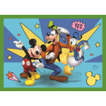 TREFL Puzzle Mickeyho klubík: S přáteli 4v1 (12,15,20,24 dílků) 149404