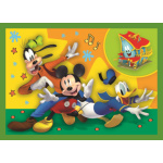 TREFL Puzzle Mickeyho klubík: S přáteli 4v1 (12,15,20,24 dílků) 149404