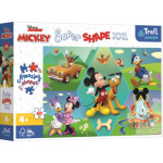 TREFL Puzzle Super Shape XXL Mickey Mouse: Zábava 60 dílků 149416