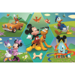 TREFL Puzzle Super Shape XXL Mickey Mouse: Zábava 60 dílků 149416