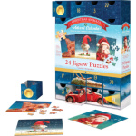 EUROGRAPHICS Puzzle Adventní kalendář: Vánoční zvířátka 24x50 dílků 149709