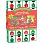 EUROGRAPHICS Puzzle Adventní kalendář: Vánoční pejsci 24x50 dílků 149725