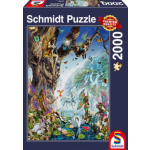 SCHMIDT Puzzle V údolí vodních víl 2000 dílků 149786