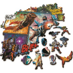 TREFL Wood Craft Origin puzzle Marvel Avengers 1000 dílků 149850