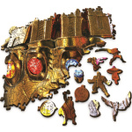 TREFL Wood Craft Origin puzzle Marvel: Rukavice nekonečna 505 dílků 149860