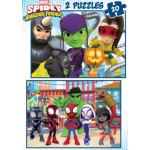 EDUCA Puzzle Spidey a jeho úžasní přátelé 2x20 dílků 150085