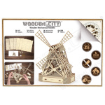 WOODEN CITY 3D puzzle Mlýn 222 dílů 150357