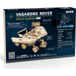 ROBOTIME Rokr 3D dřevěné puzzle Planetární vozítko Vagabond Rover na solární pohon 153 dílků 150997