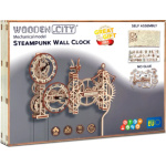 WOODEN CITY 3D puzzle Steampunk nástěnné hodiny 269 dílů 151198