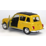 WELLY Autíčko na zpětné natažení Renault 4 žlutý 151422