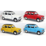 WELLY Autíčko na zpětné natažení Renault 4 žlutý 151422