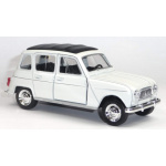 WELLY Autíčko na zpětné natažení Renault 4 bílý 151425