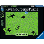 RAVENSBURGER Puzzle Krypt Neon Green 736 dílků 151490