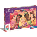 CLEMENTONI Puzzle Disney princezny MAXI 24 dílků 151813