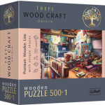 TREFL Wood Craft Origin puzzle Poklady na půdě 501 dílků 152071