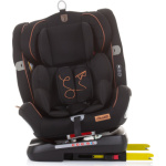 CHIPOLINO Autosedačka Journey otočná 360 Isofix 0-36 kg 2023 Ebony 152152