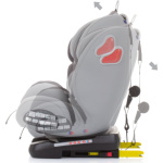 CHIPOLINO Autosedačka Journey otočná 360 Isofix 0-36 kg 2023 Graphite 152153