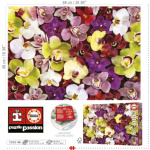 EDUCA Puzzle Koláž z orchidejí 1000 dílků 152215