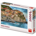 DINO Puzzle Barevná Manarola 2000 dílků 153241