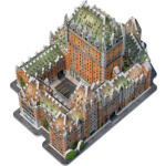 WREBBIT 3D puzzle Le Château Frontenac 865 dílků 153499