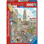 RAVENSBURGER Puzzle Města světa: Utrecht 1000 dílků 155227