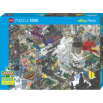 HEYE Puzzle Pixorama: Pařížské pátrání 1000 dílků 155709