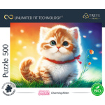 TREFL Puzzle UFT Cuteness Overload: Kouzelné kotě 500 dílků 155986