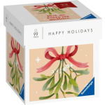 RAVENSBURGER Puzzle Happy Holidays: Setkáme se pod jmelím 99 dílků 156184