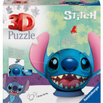 RAVENSBURGER 3D Puzzleball Stitch s ušima 77 dílků 156225